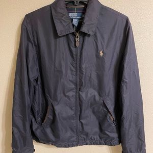 Ralph Lauren Polo Vintage Harrington Plaid Lined Navy size medium